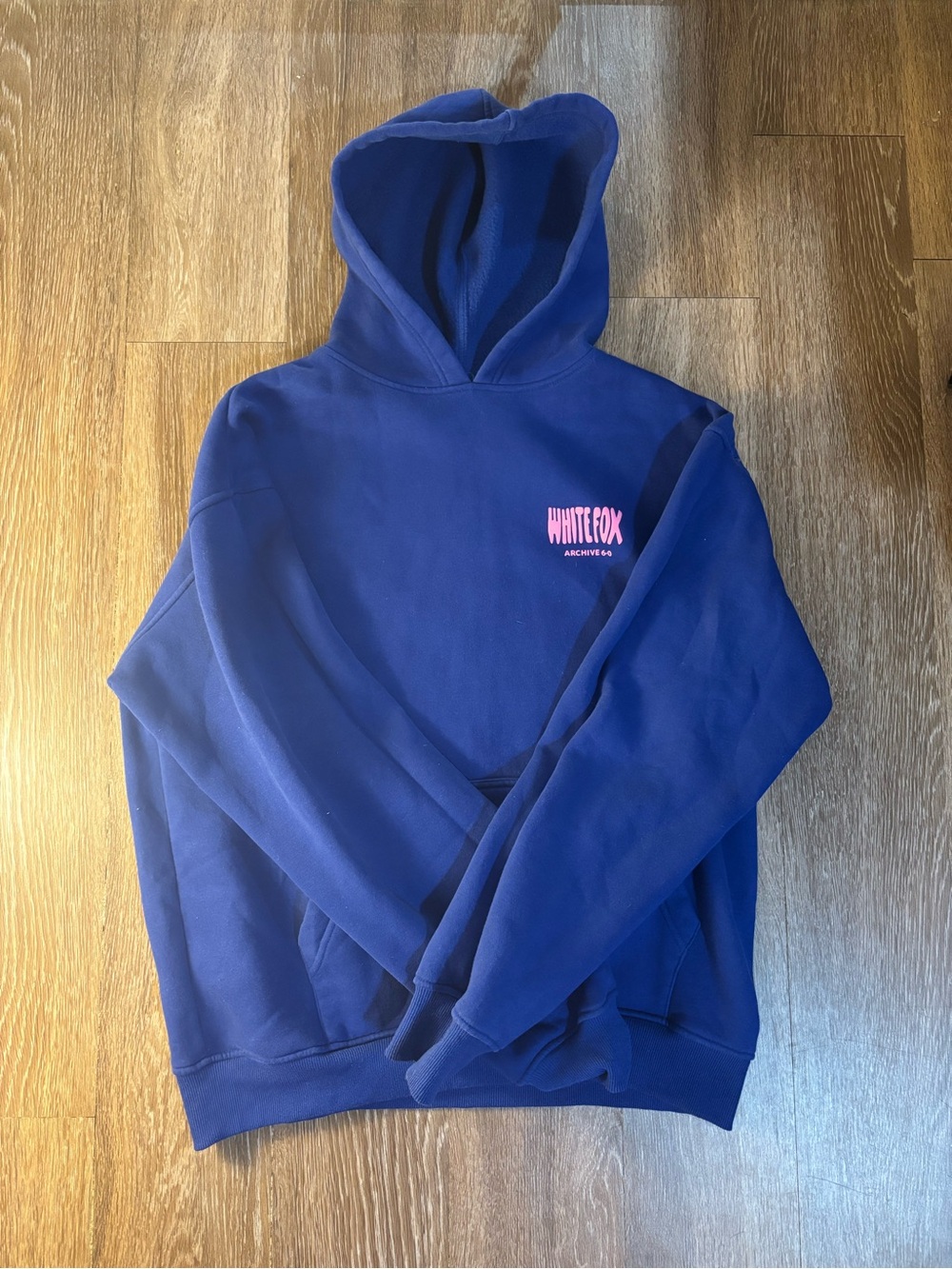 Royal Blue White Fox Sweatshirt